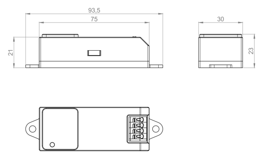 DALI Modül Ölçüler
