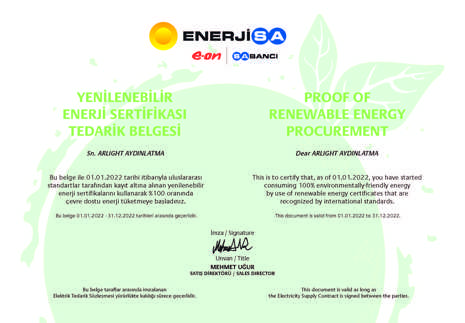 Arlight Aydinlatma Yenilenebilir Enerji (1)