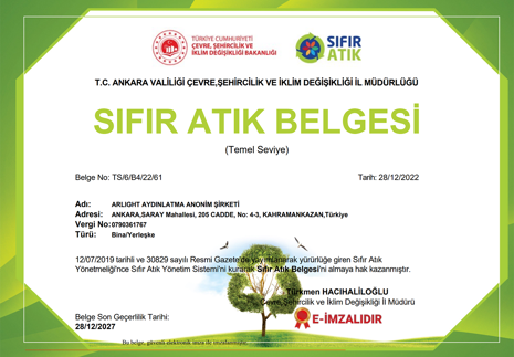 Üretimde Sıfır Atık