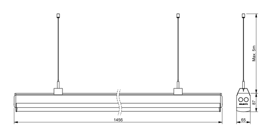 Skyline Tekli Sistem Aski Opal Teknik Cizim